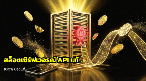 สล็อตเซิร์ฟเวอร์ API แท้