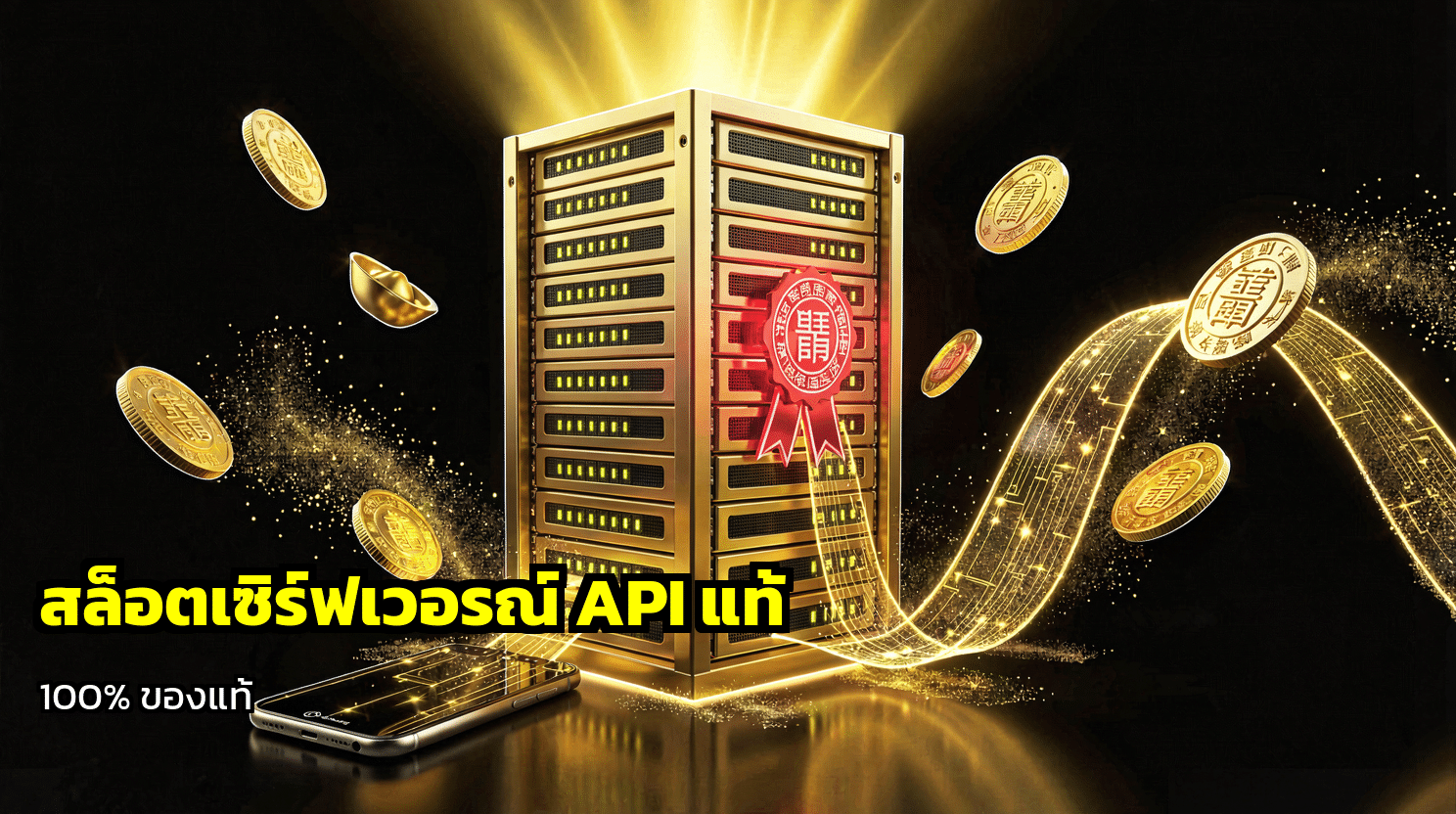 สล็อตเซิร์ฟเวอร์ API แท้
