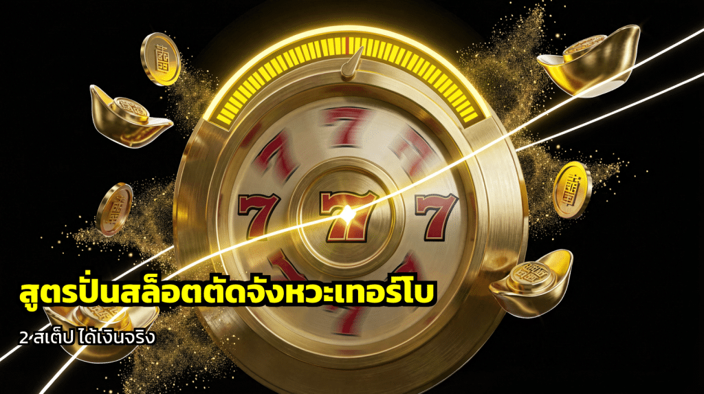 สูตรปั่นสล็อตตัดจังหวะเทอร์โบ